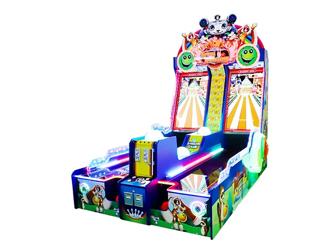 2 Players Crazy Bowling Arcade Game