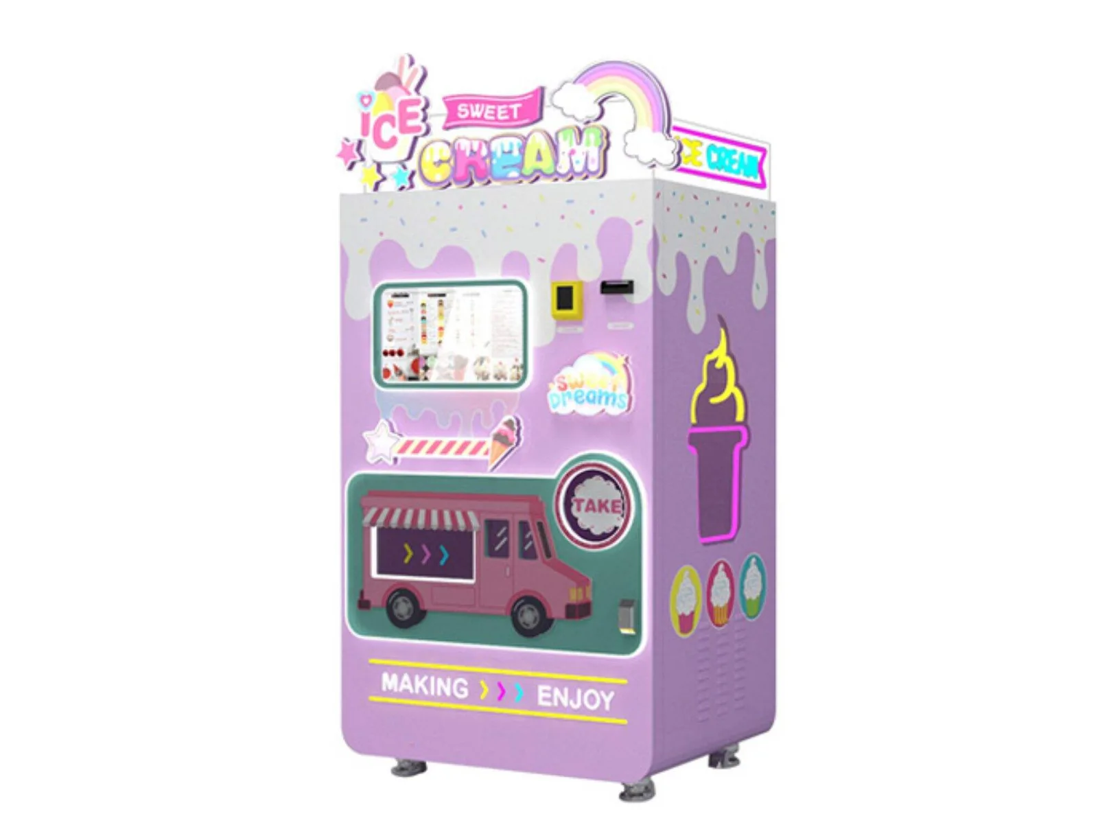 Automatic Ice Cream Vending Machine