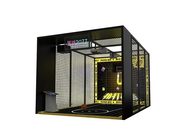 Indoor Arcade Basketball Machine With Projection Interactive