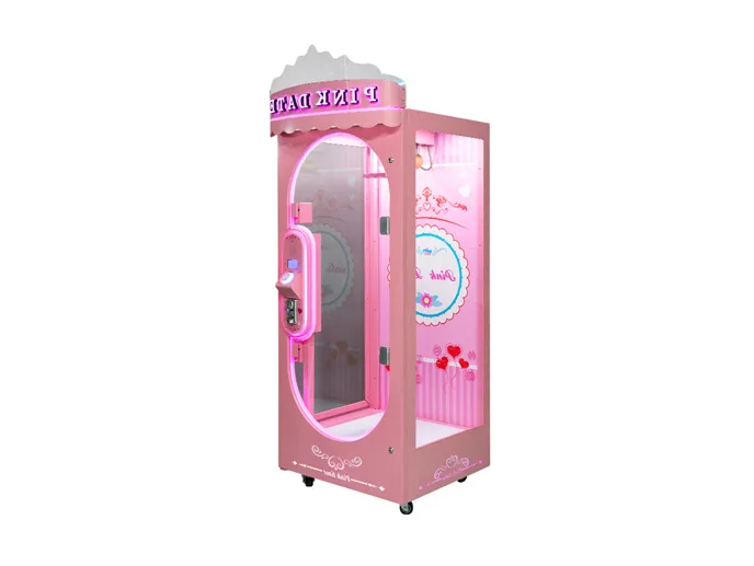 Pink Date Scissors Cut Prize Machine