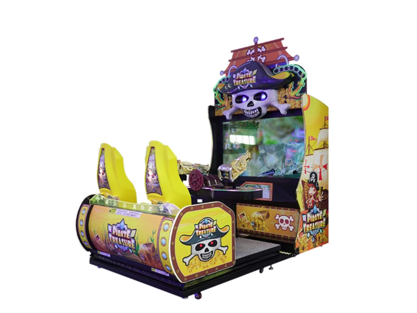 Pirate Treasure Shooting Arcade Game