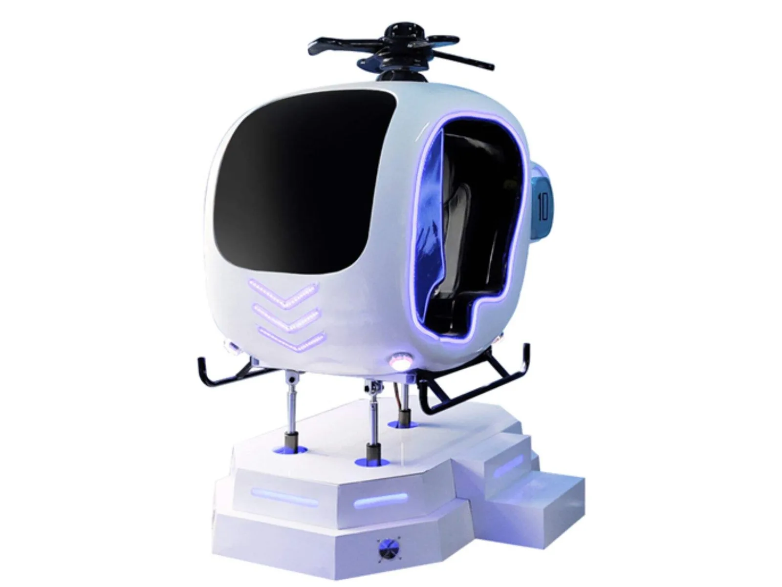 VR Helicopter Flight Simulator